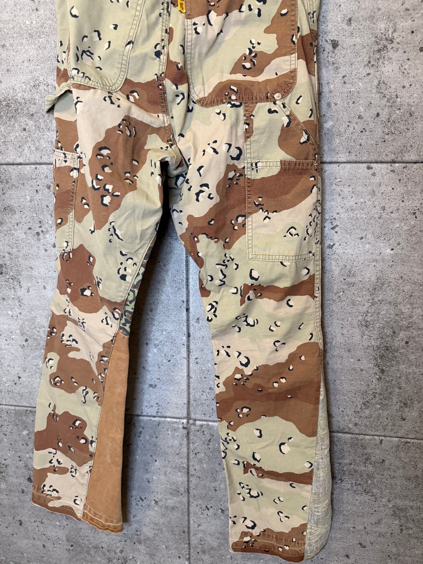 Gallery dept chocolate chip flare pants