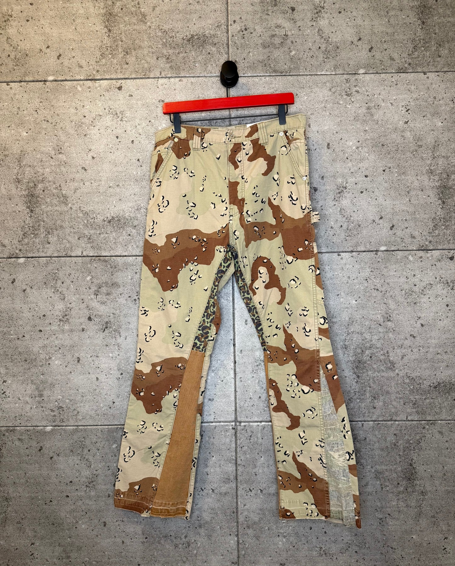 Gallery dept chocolate chip flare pants