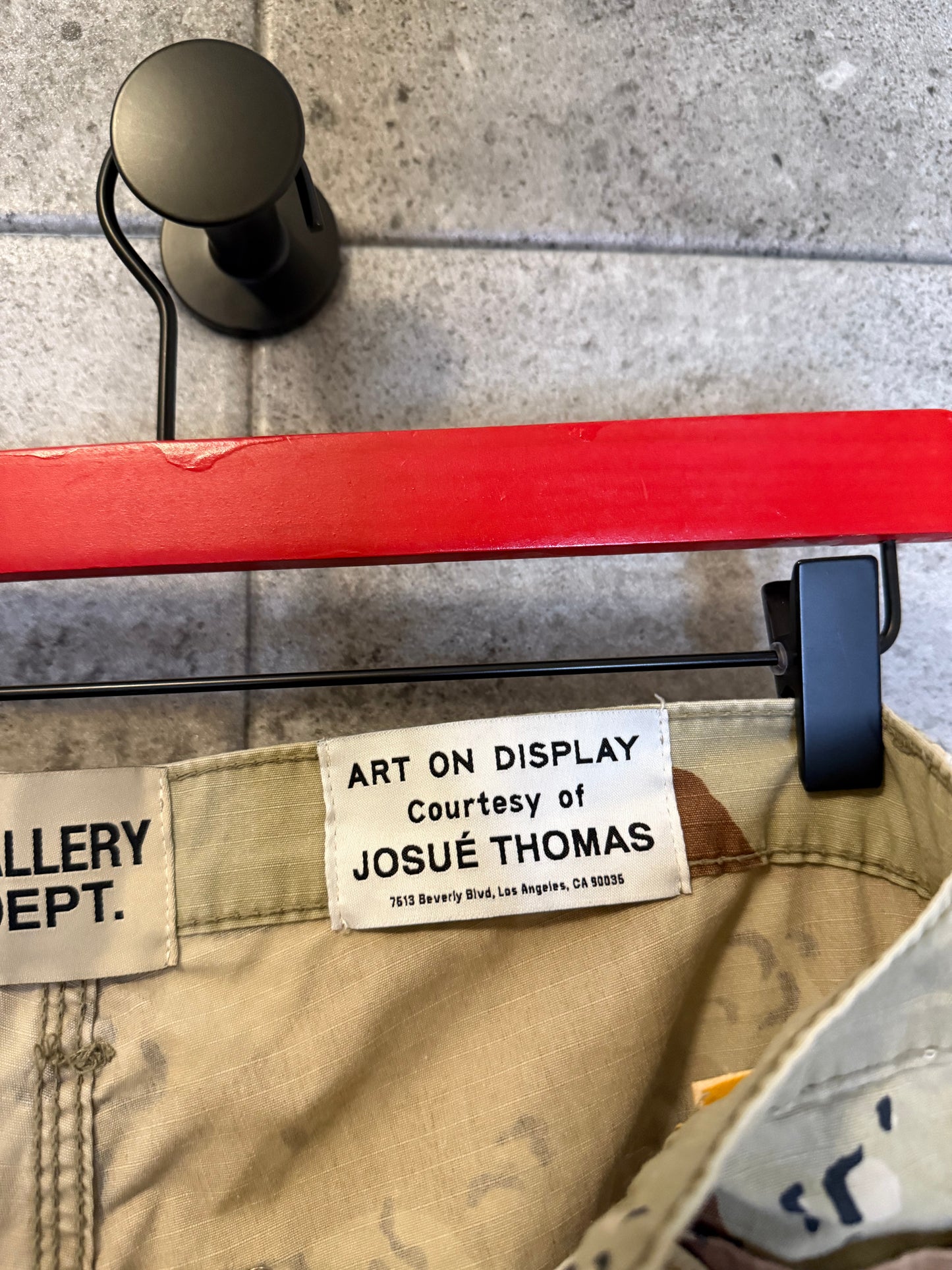 Gallery dept chocolate chip flare pants