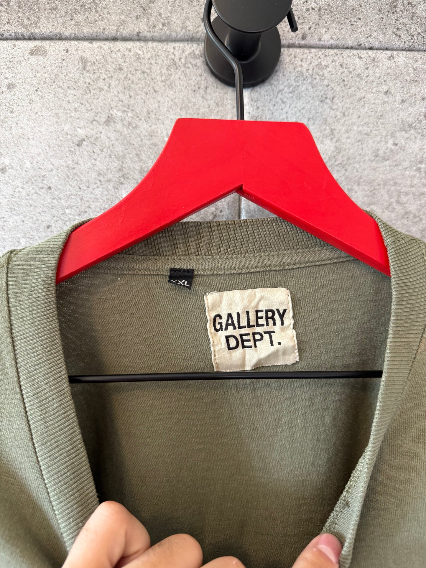 Gallery dept og French logo longsleeve t shirt