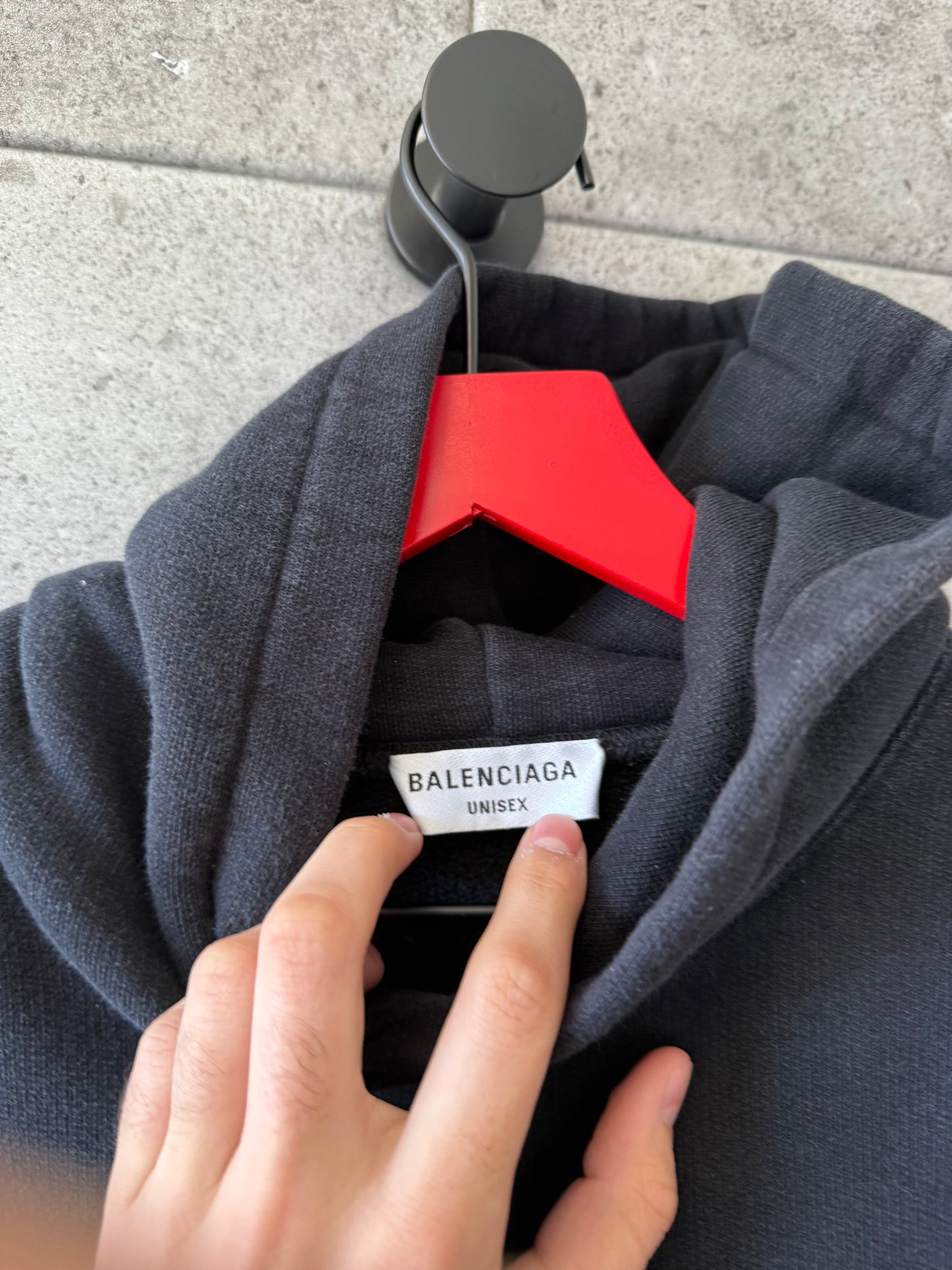 Balenciaga slime logo hoodie
