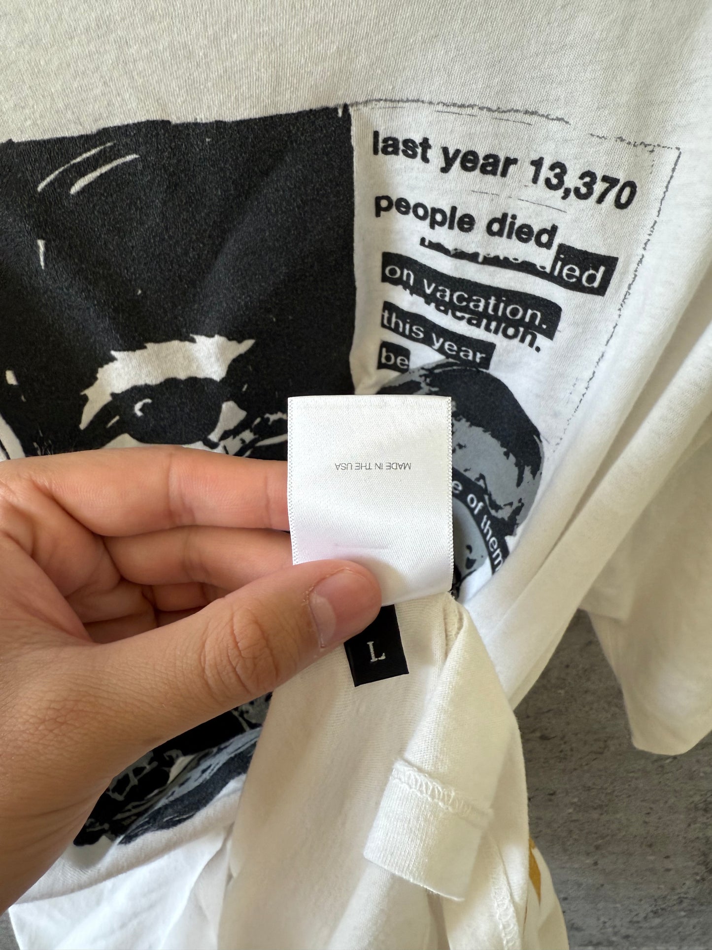 Enfants riches deprimes died on vacation t shirt