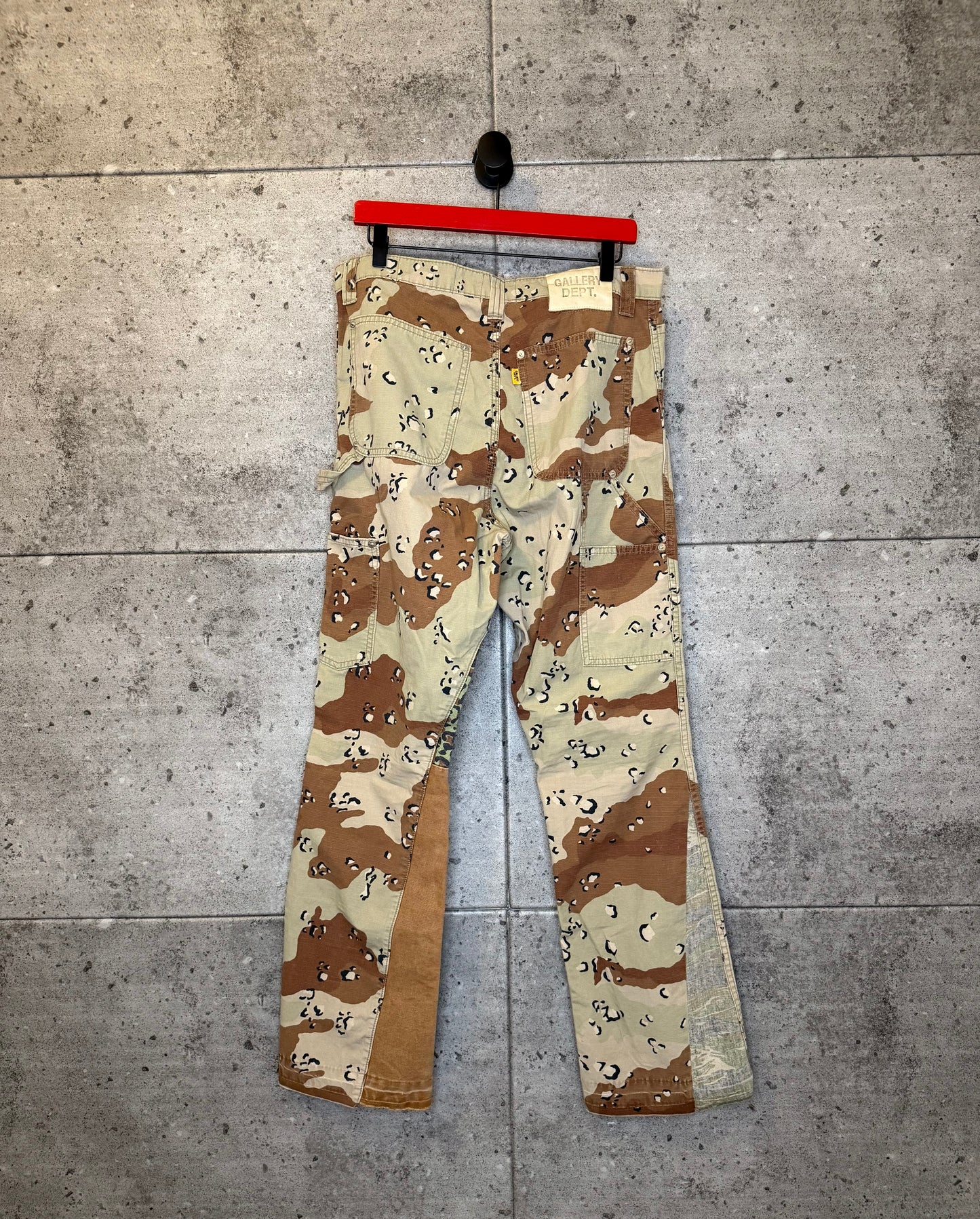 Gallery dept chocolate chip flare pants