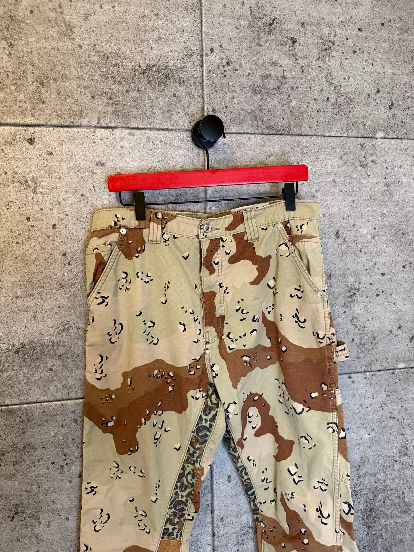 Gallery dept chocolate chip flare pants
