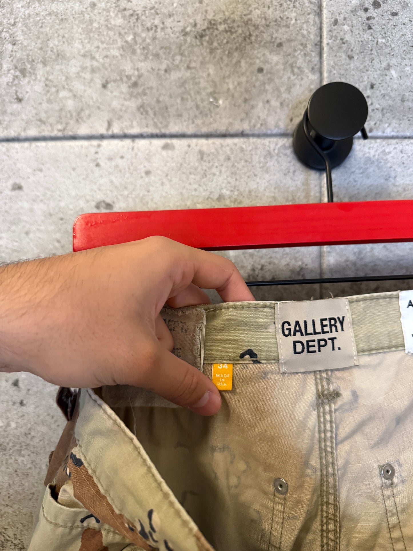 Gallery dept chocolate chip flare pants
