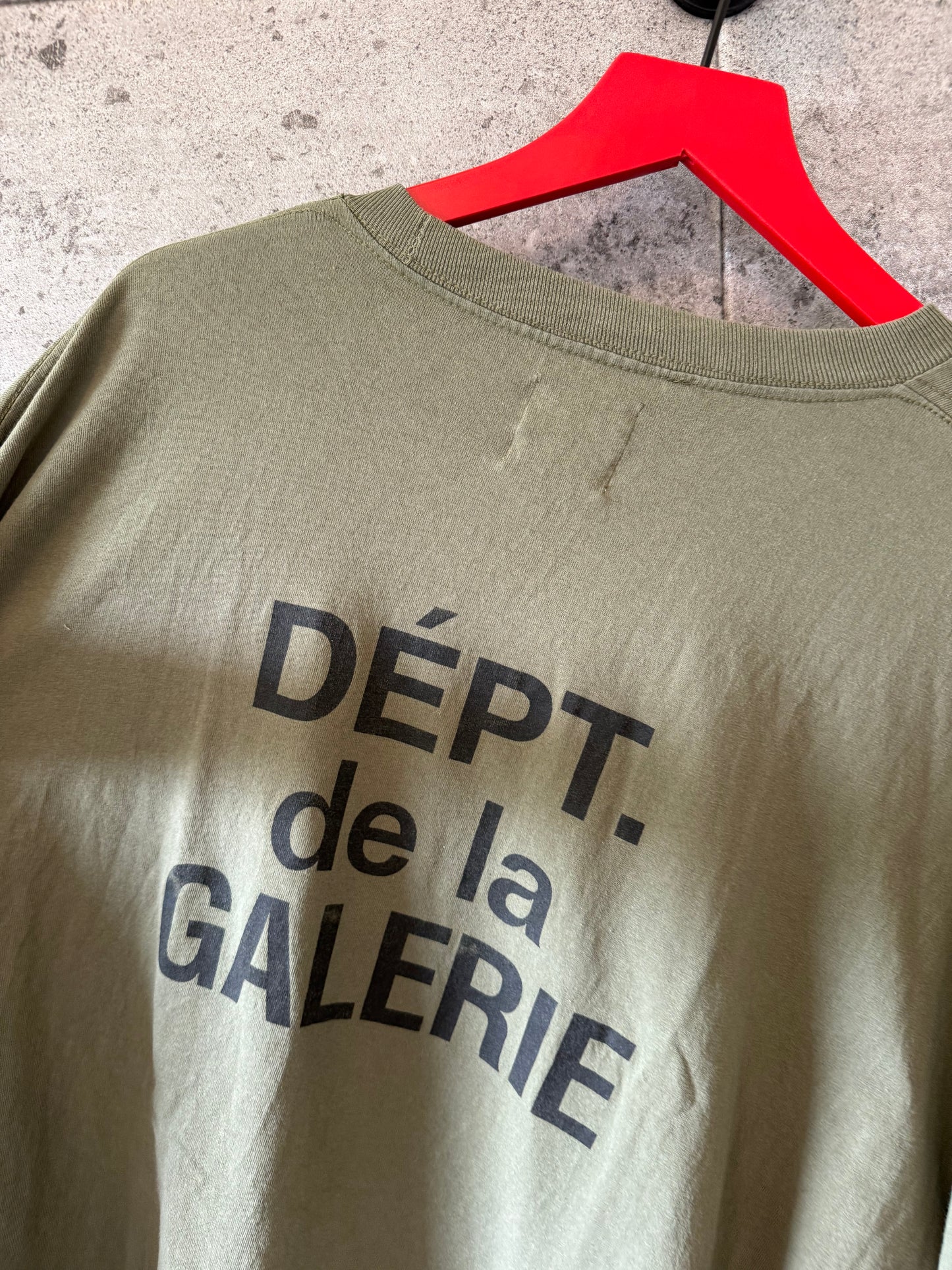 Gallery dept og French logo longsleeve t shirt