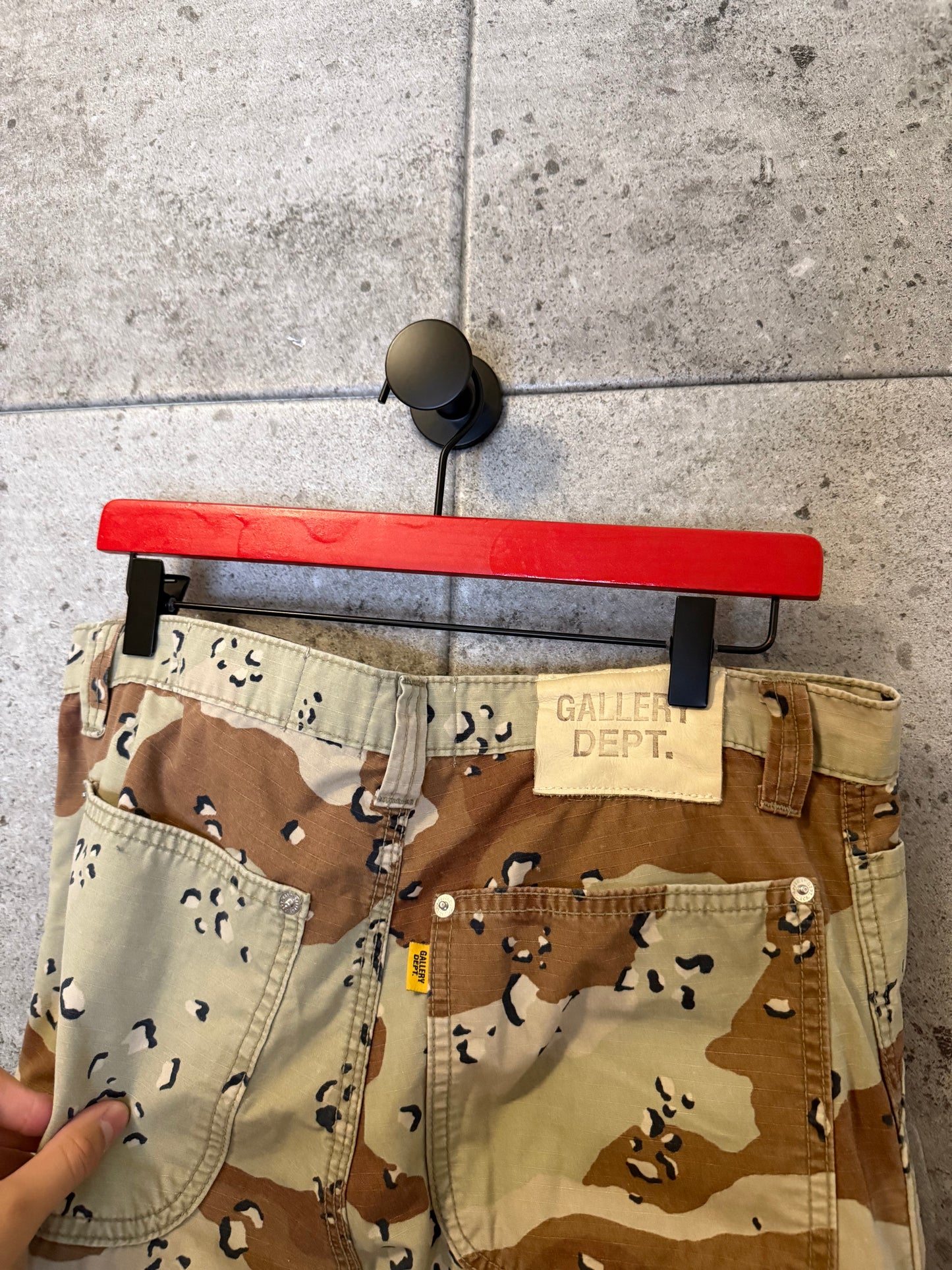 Gallery dept chocolate chip flare pants