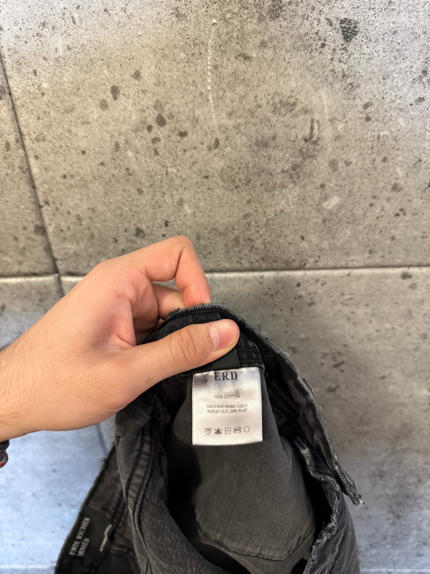 Enfants Riches Deprimes corpse pose denim