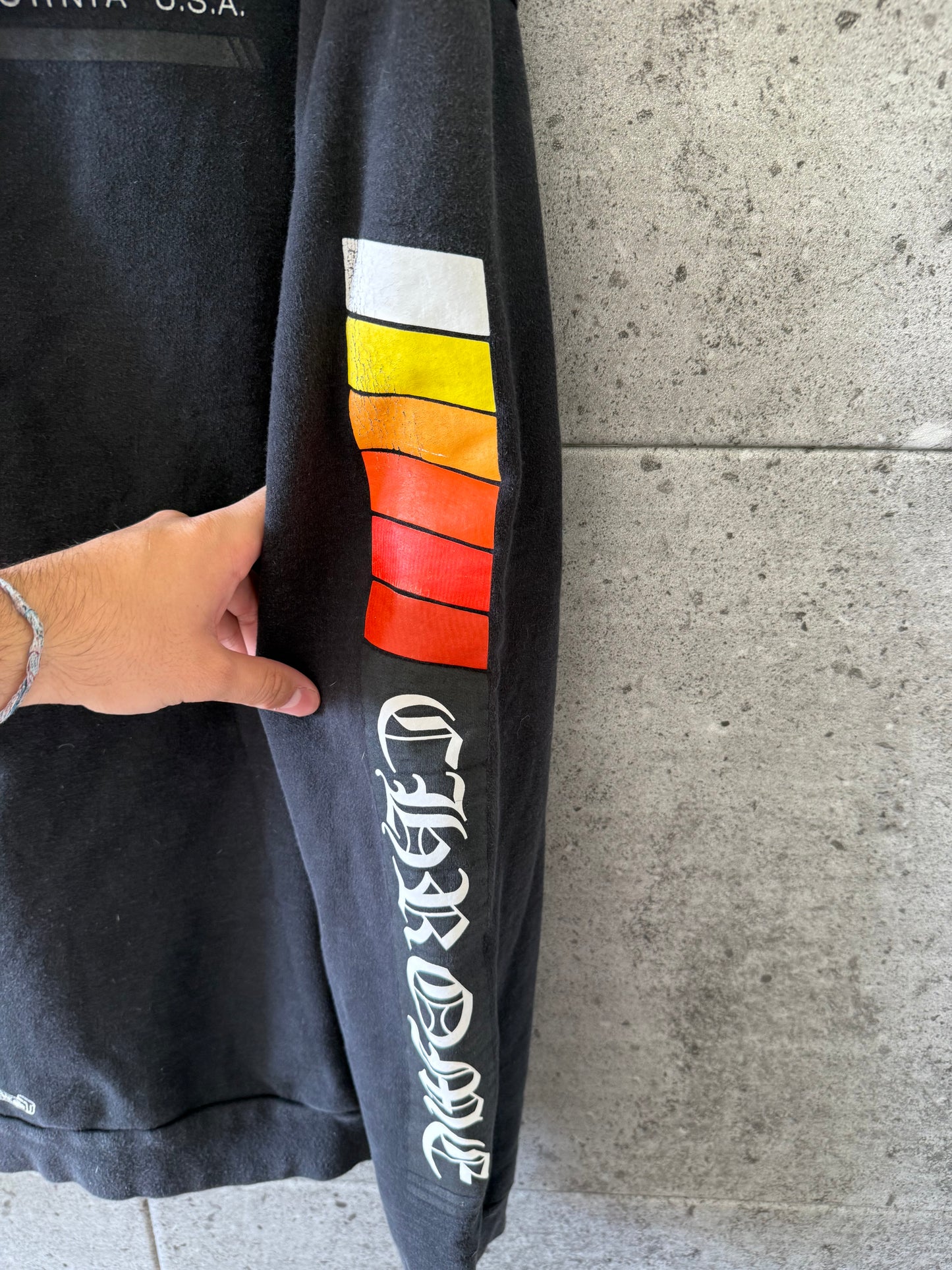 Chrome hearts boost logo hoodie