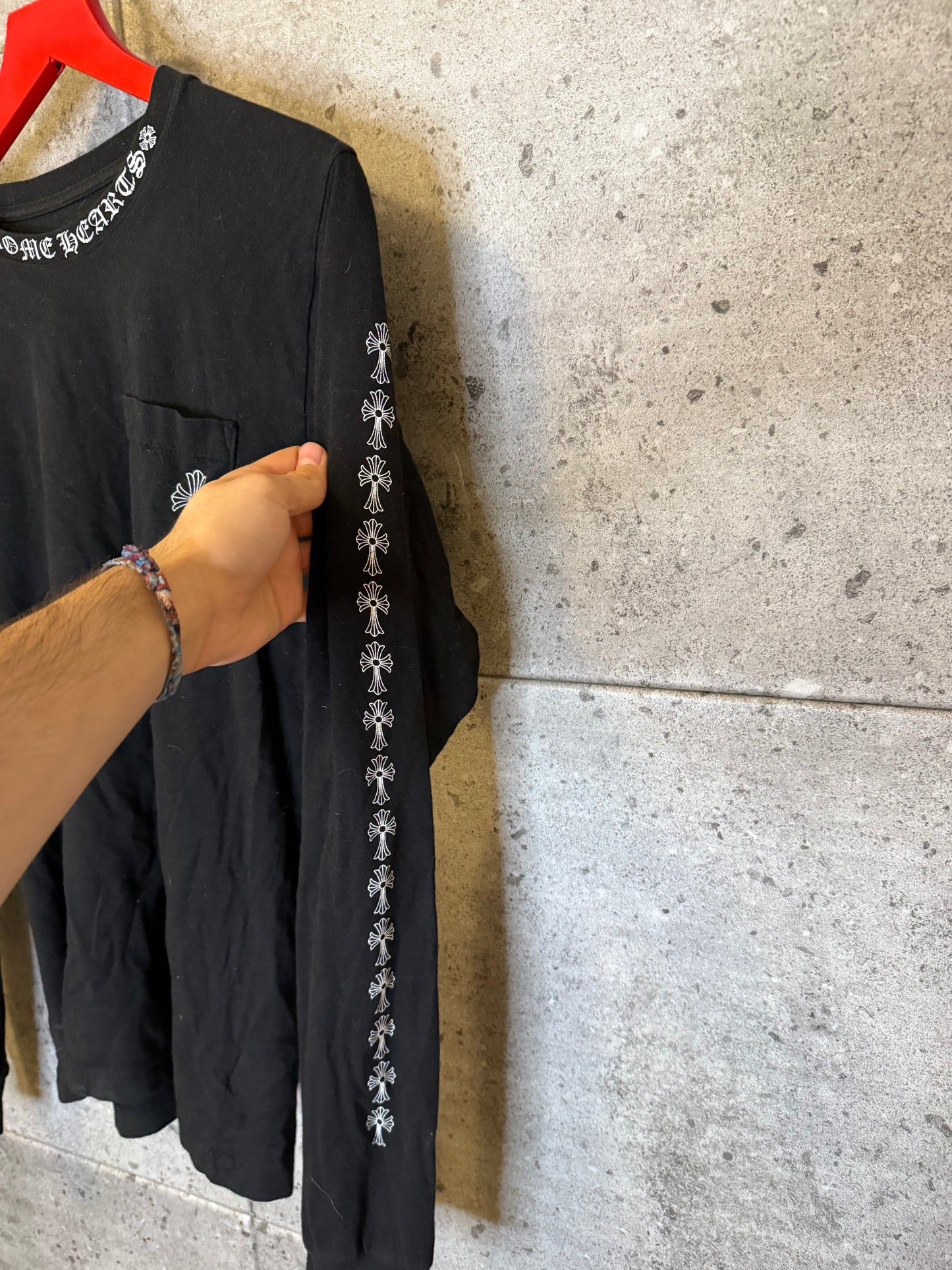 Chrome hearts cross longsleeve t shirt