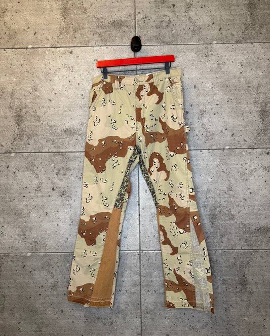 Gallery dept chocolate chip flare pants