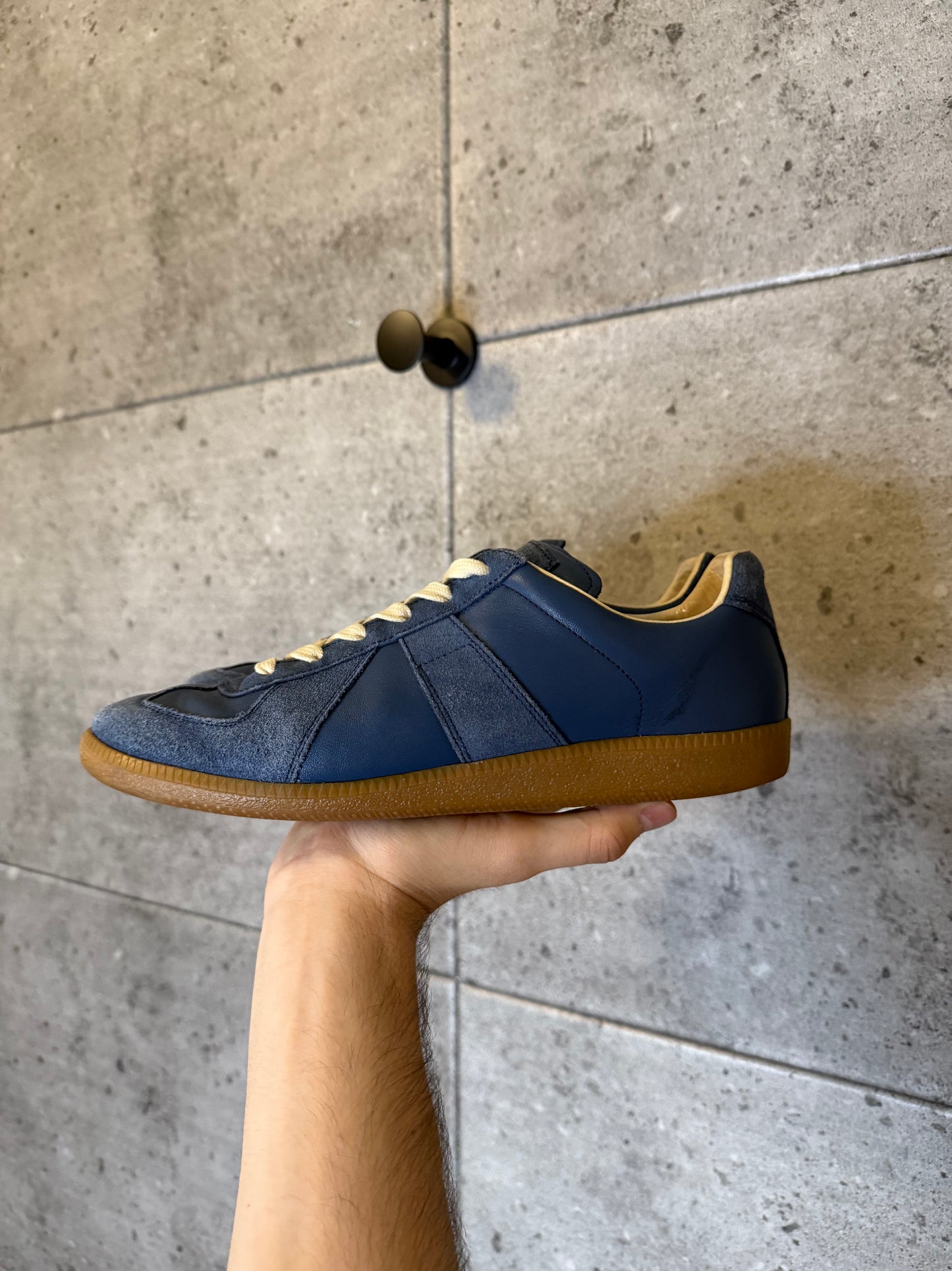 Maison Margiela navy replica gats