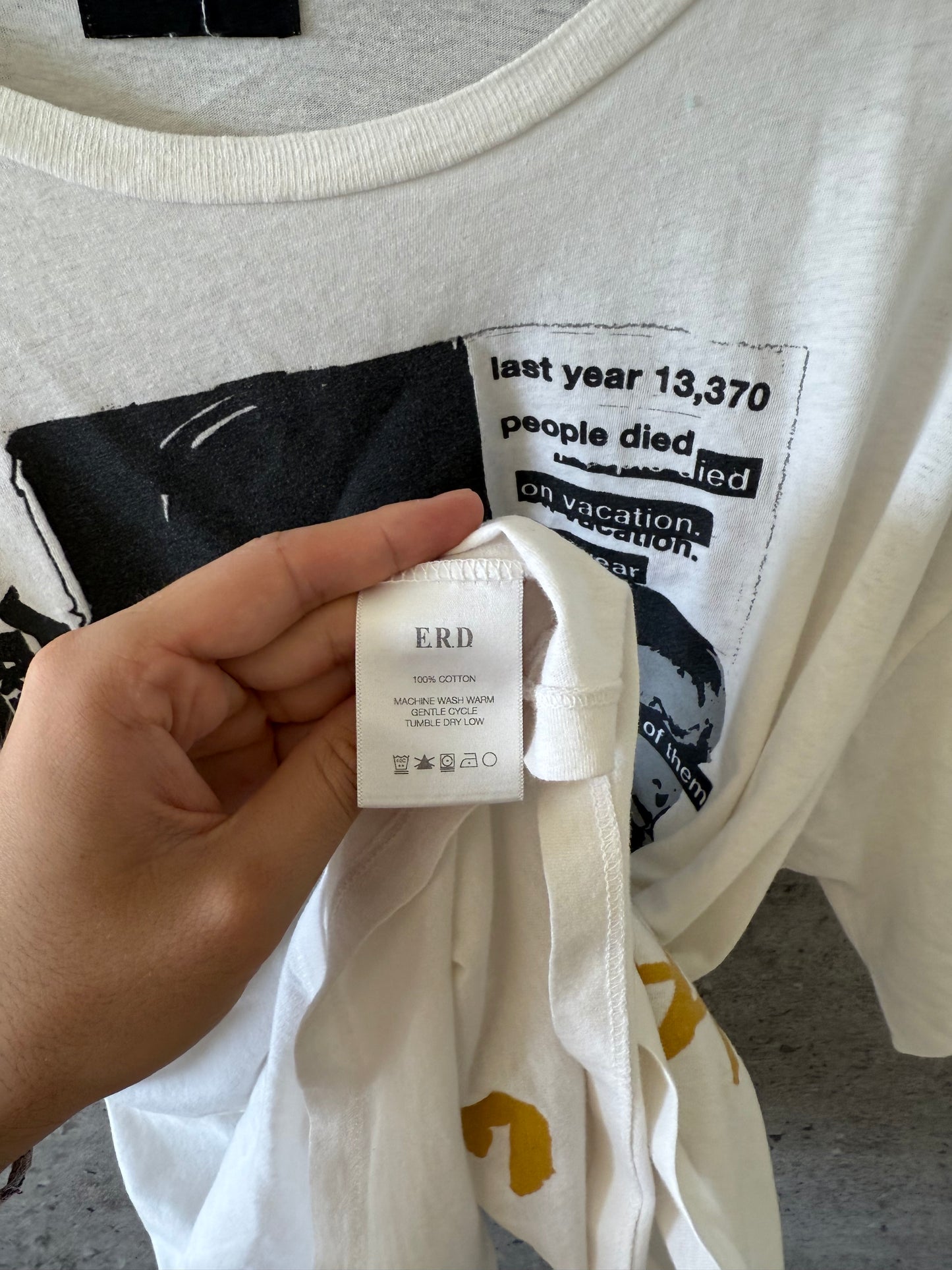 Enfants riches deprimes died on vacation t shirt