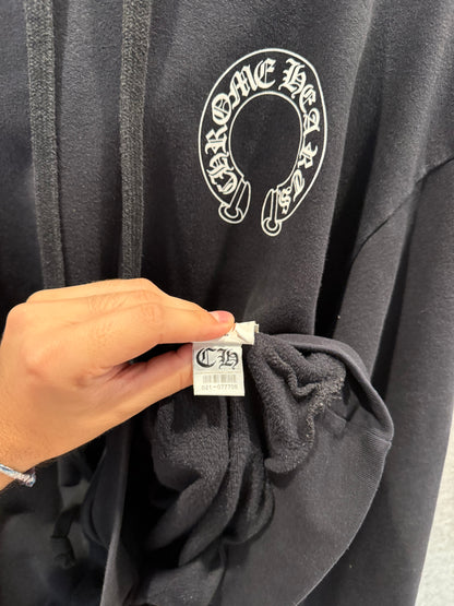 Chrome hearts floral horseshoe hoodie