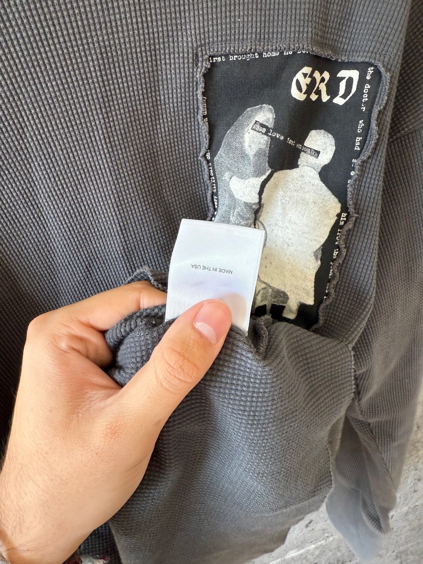 Enfants riches deprimes patch thermal longsleeve