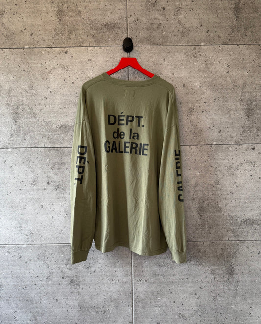 Gallery dept og French logo longsleeve t shirt
