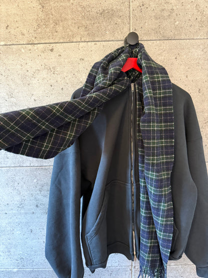 Balenciaga scarf incognito zip up hoodie