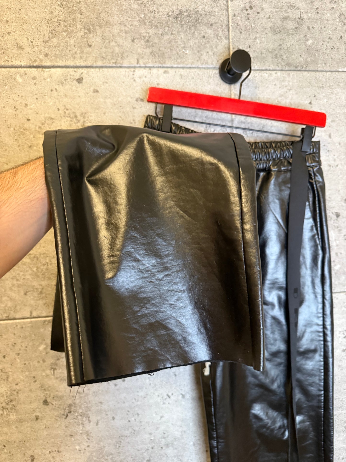 Rick owens sample coated Dietrich pants