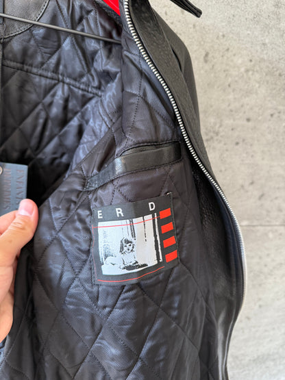 Enfants riches deprimes painters wives leather jacket