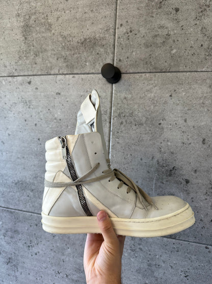 Rick owens baby blue geobaskets