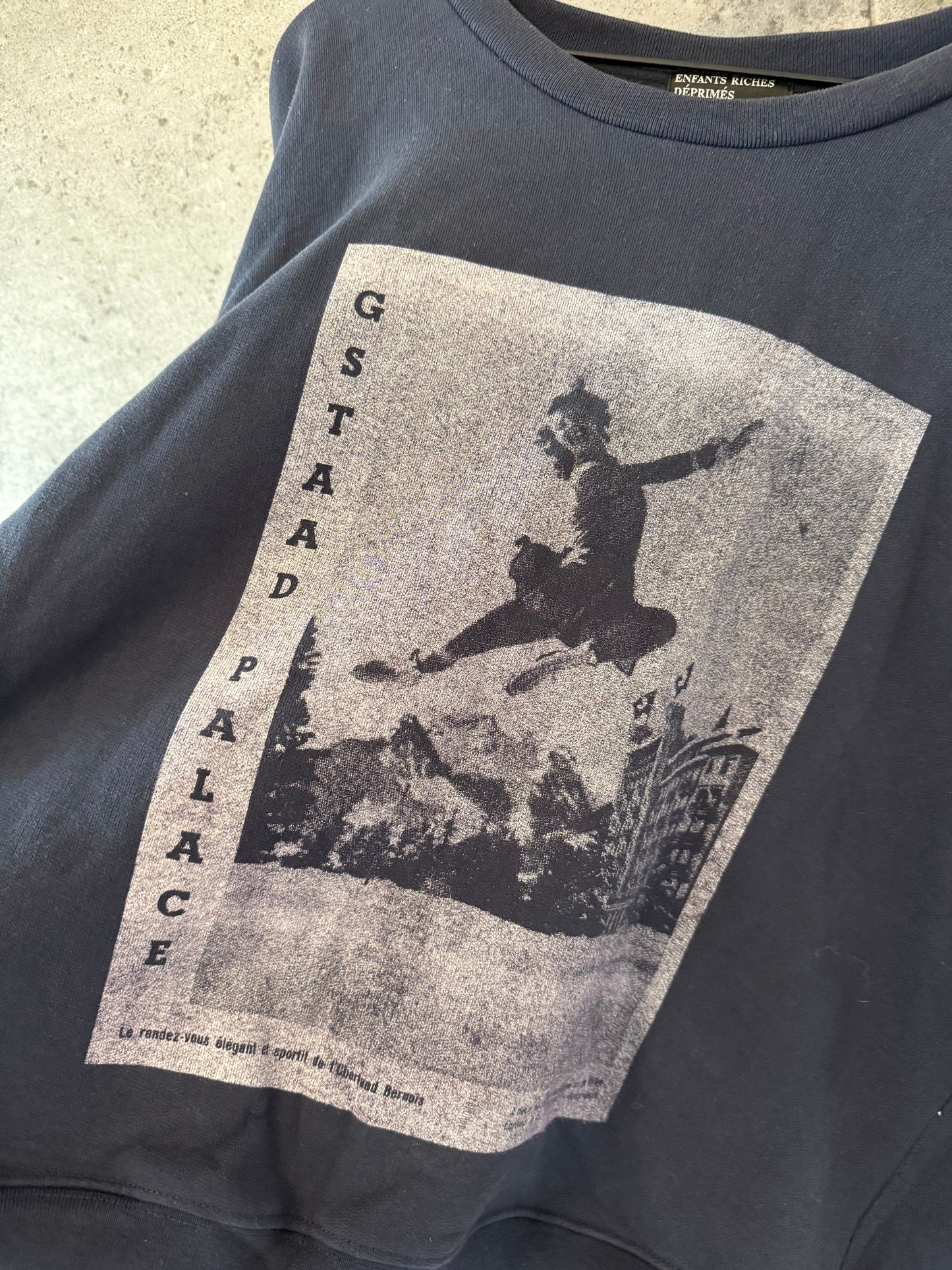 Enfants riches deprimes gstaad palace crewneck