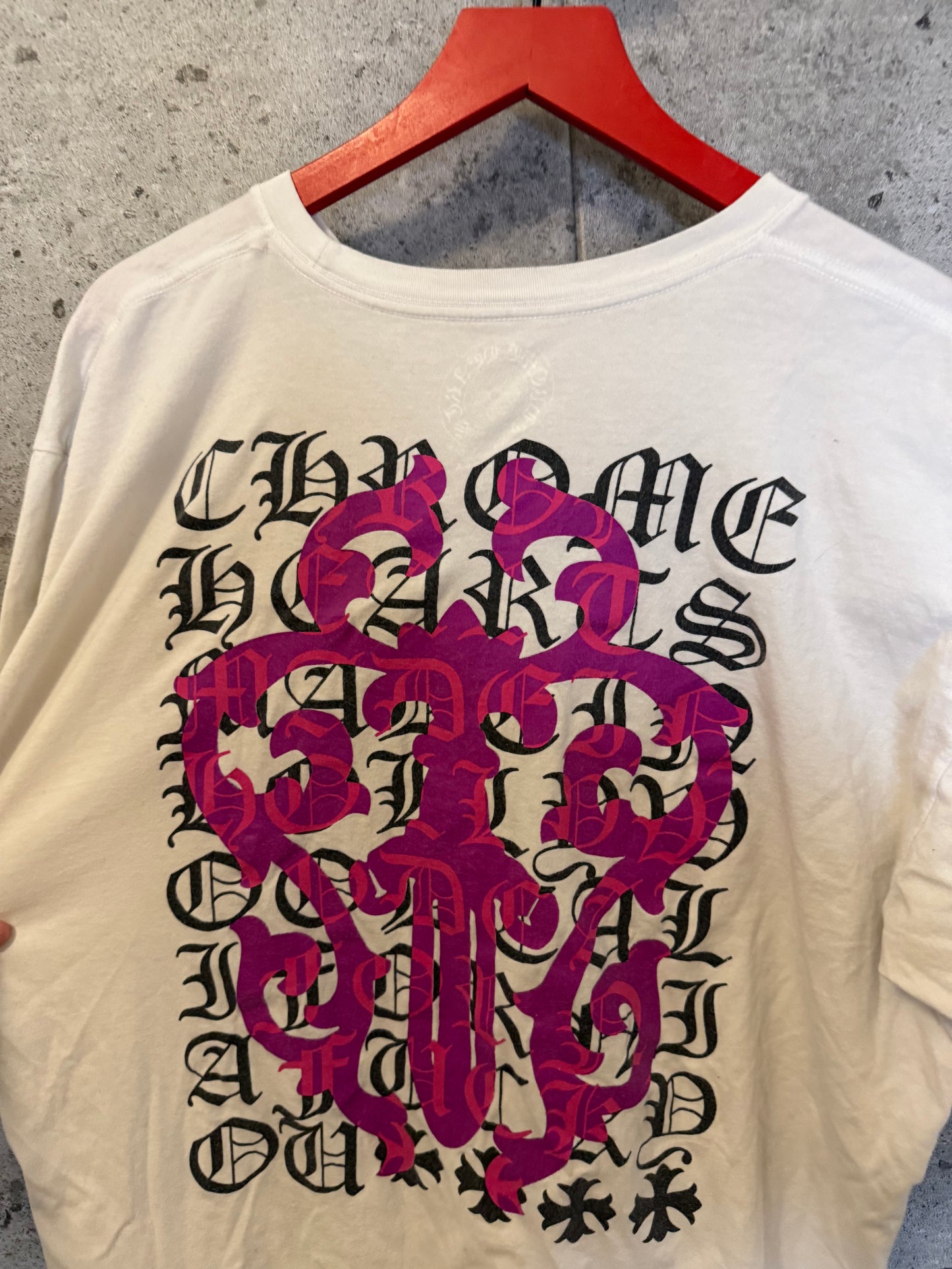 Chrome hearts eye chart t shirt