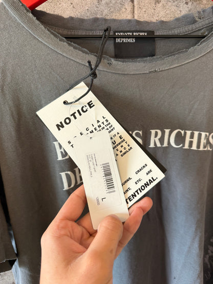 Enfants riches deprimes thrashed logo t shirt