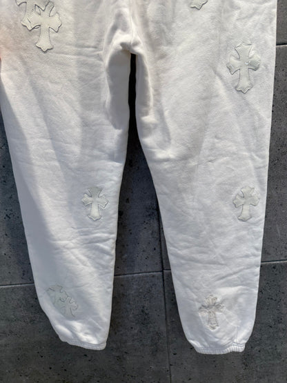 Chrome hearts cross patch sweatpants
