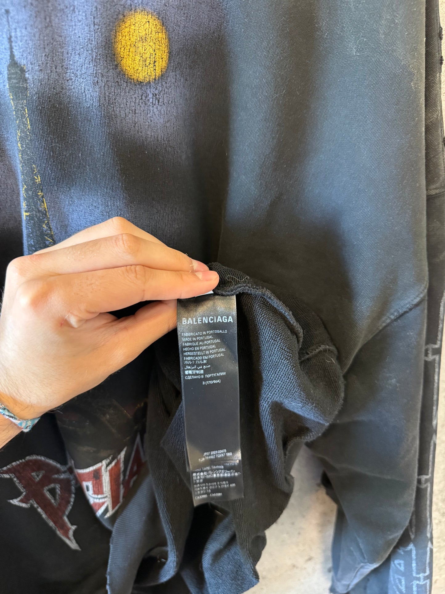 Balenciaga Paris moon hoodie