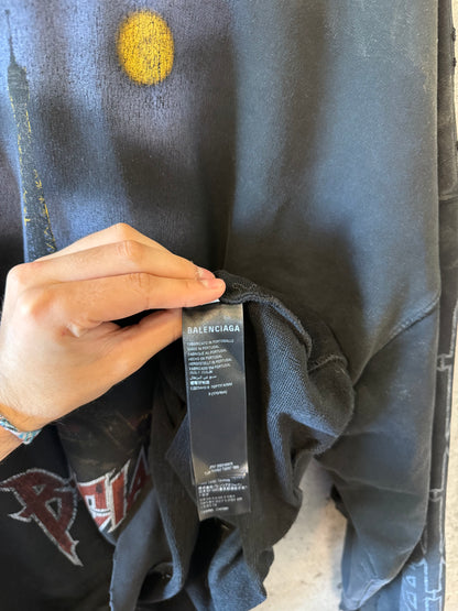 Balenciaga Paris moon hoodie
