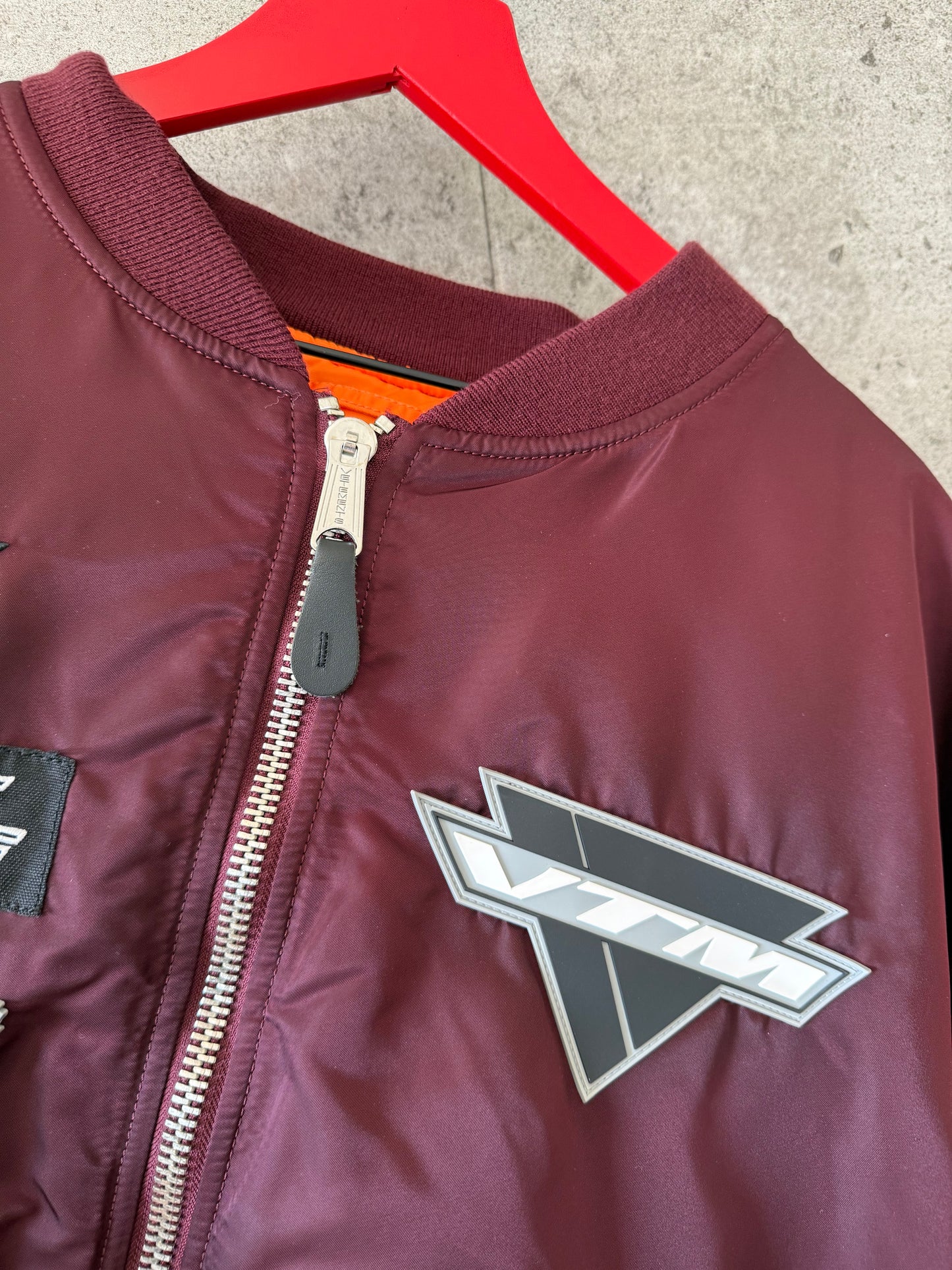 Vetements alpha industries racing jacket