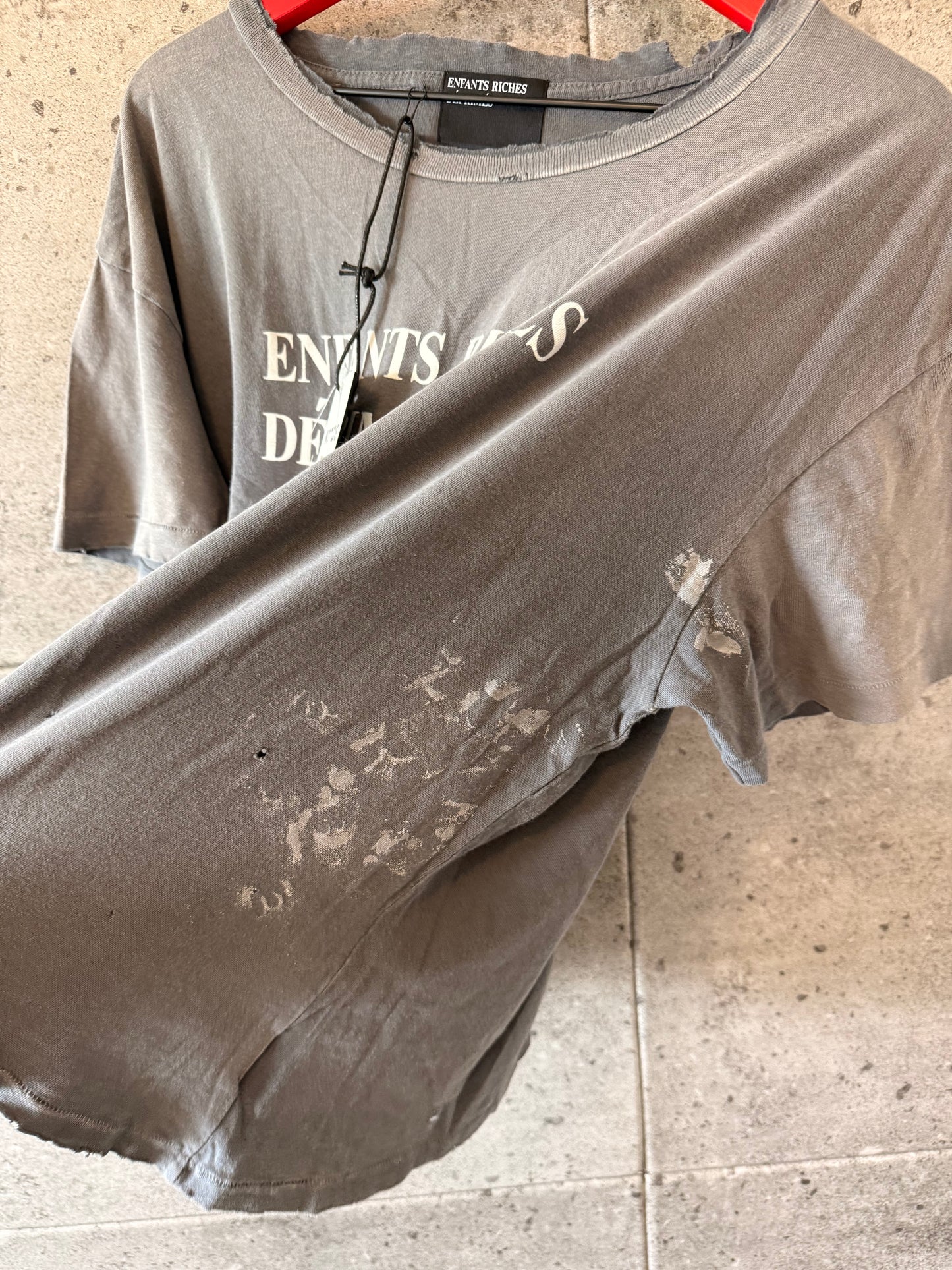 Enfants riches deprimes thrashed logo t shirt