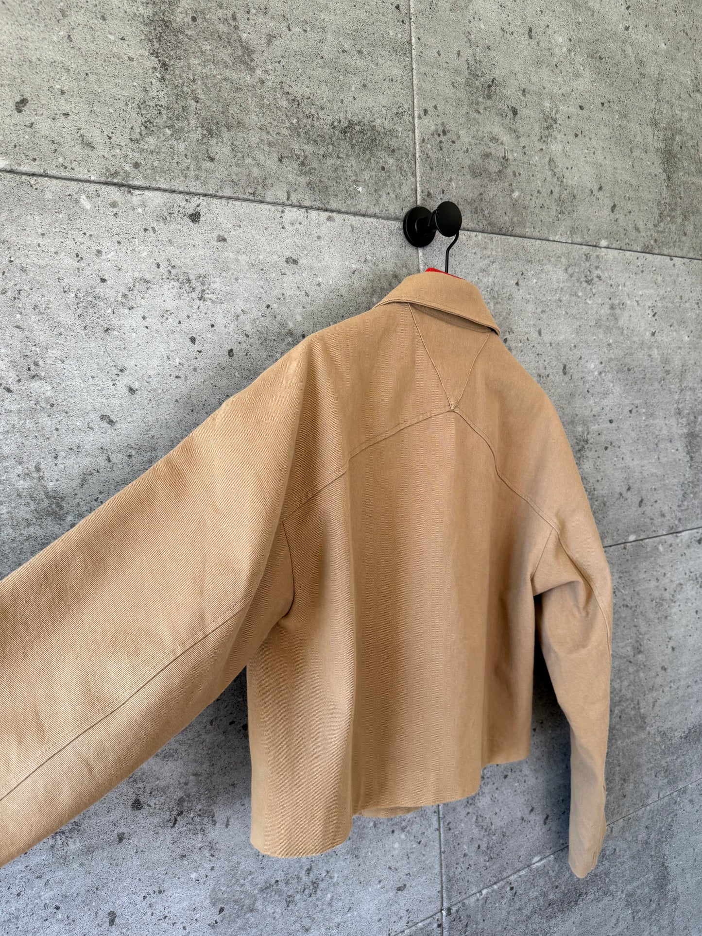 Bottega Veneta cropped blouson work jacket