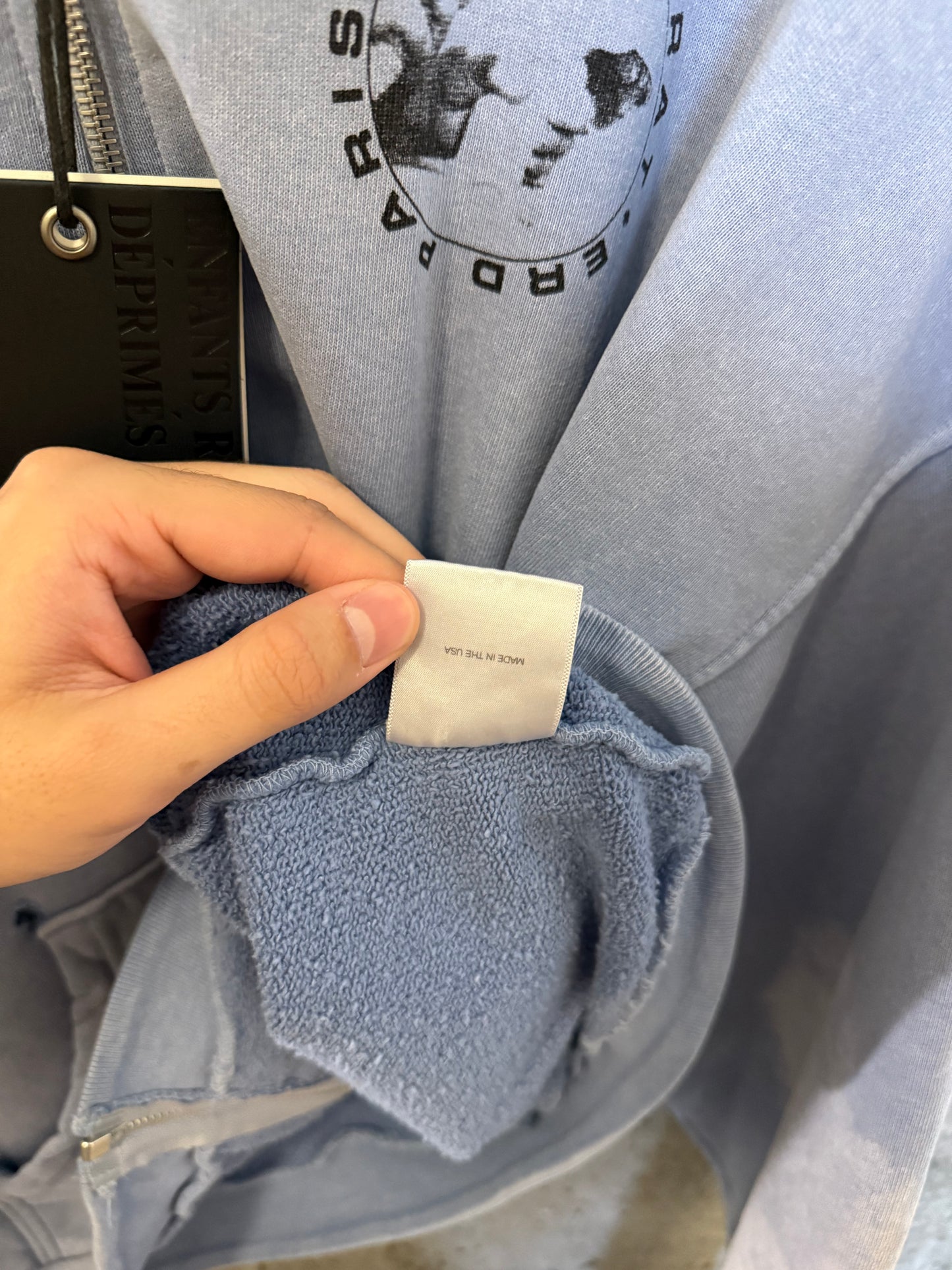 Enfants riches deprimes tabac rat zip up hoodie