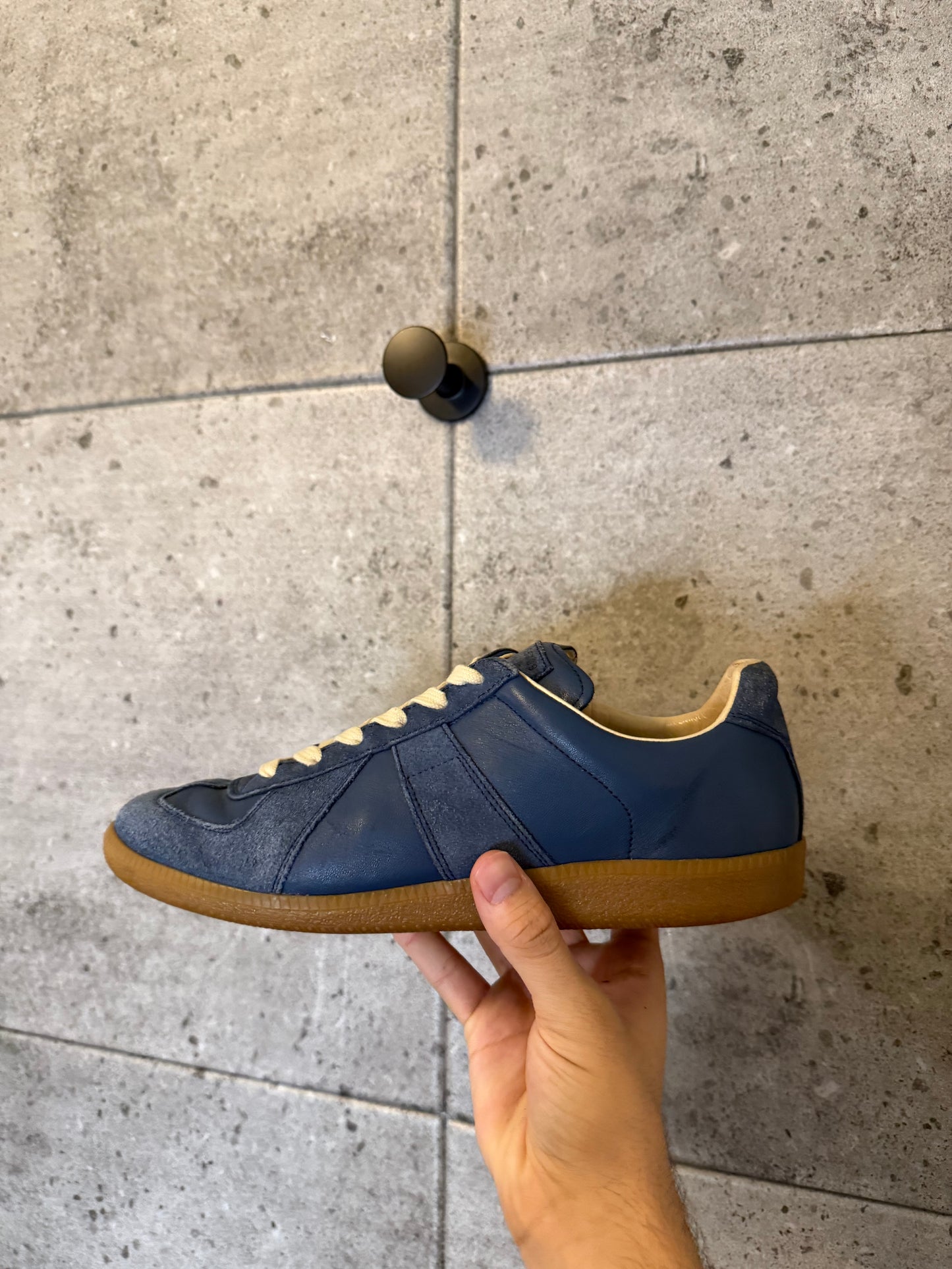 Maison Margiela navy replica gats