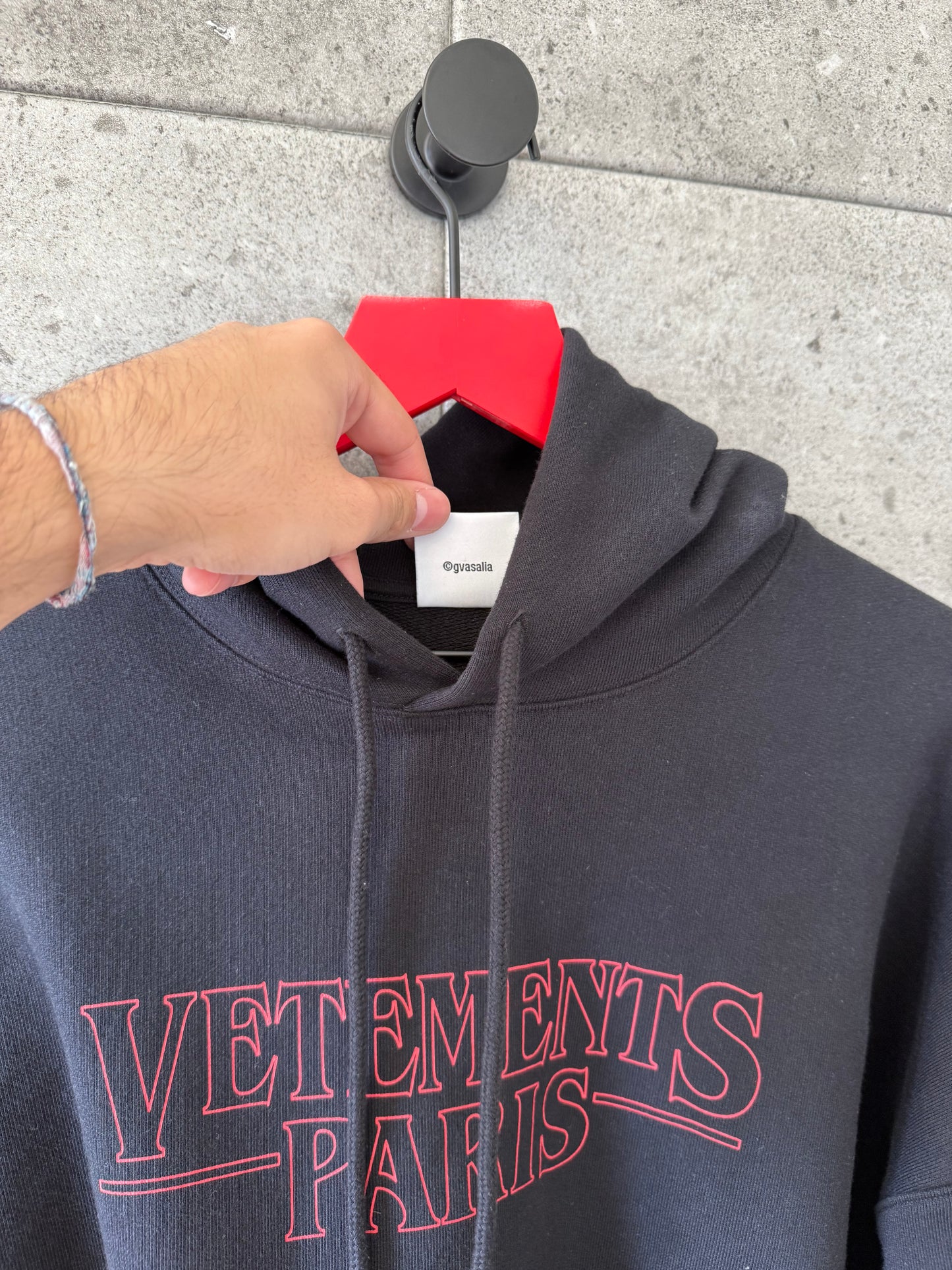 Vetements stranger things hoodie