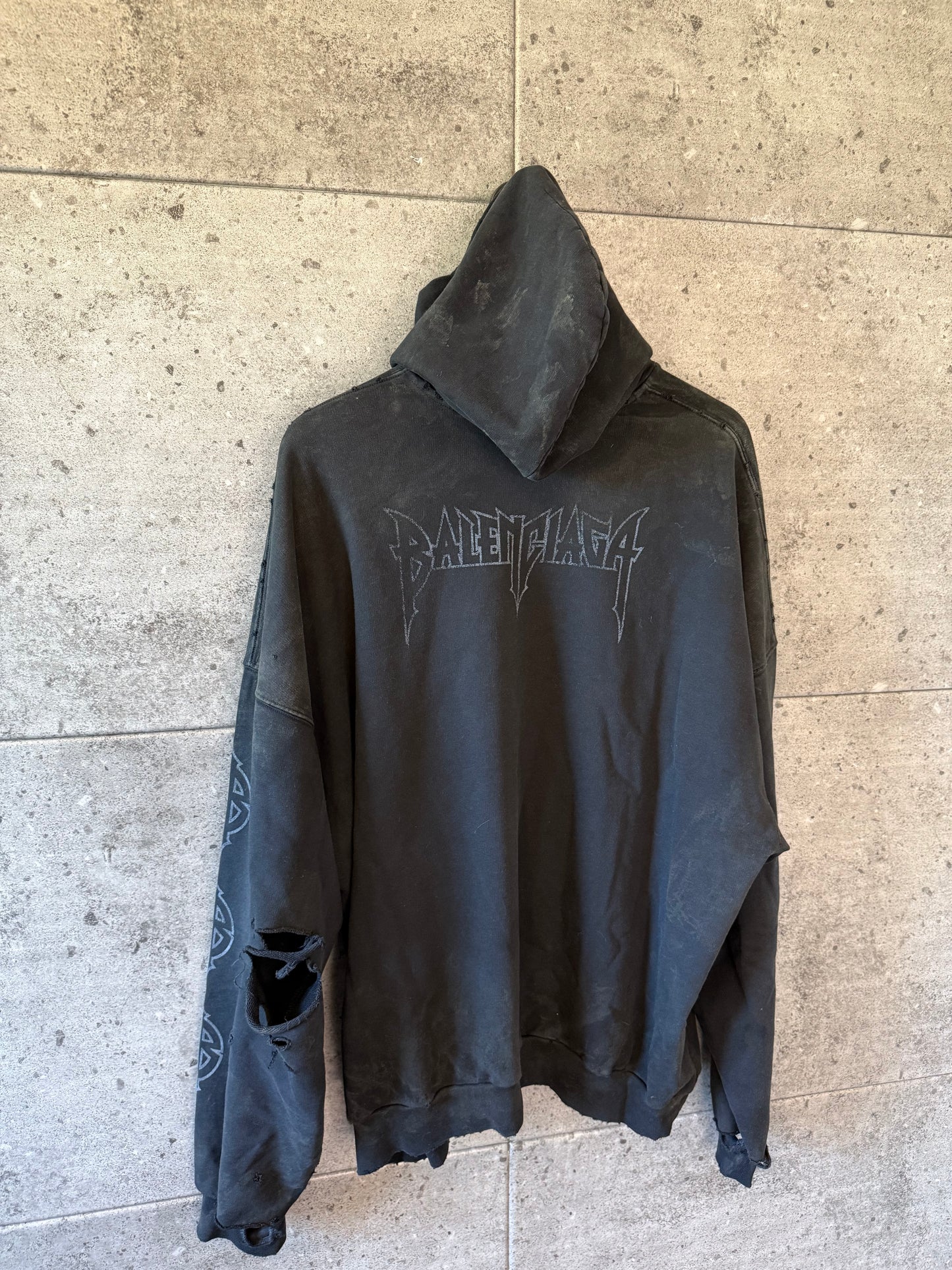 Balenciaga Paris moon hoodie