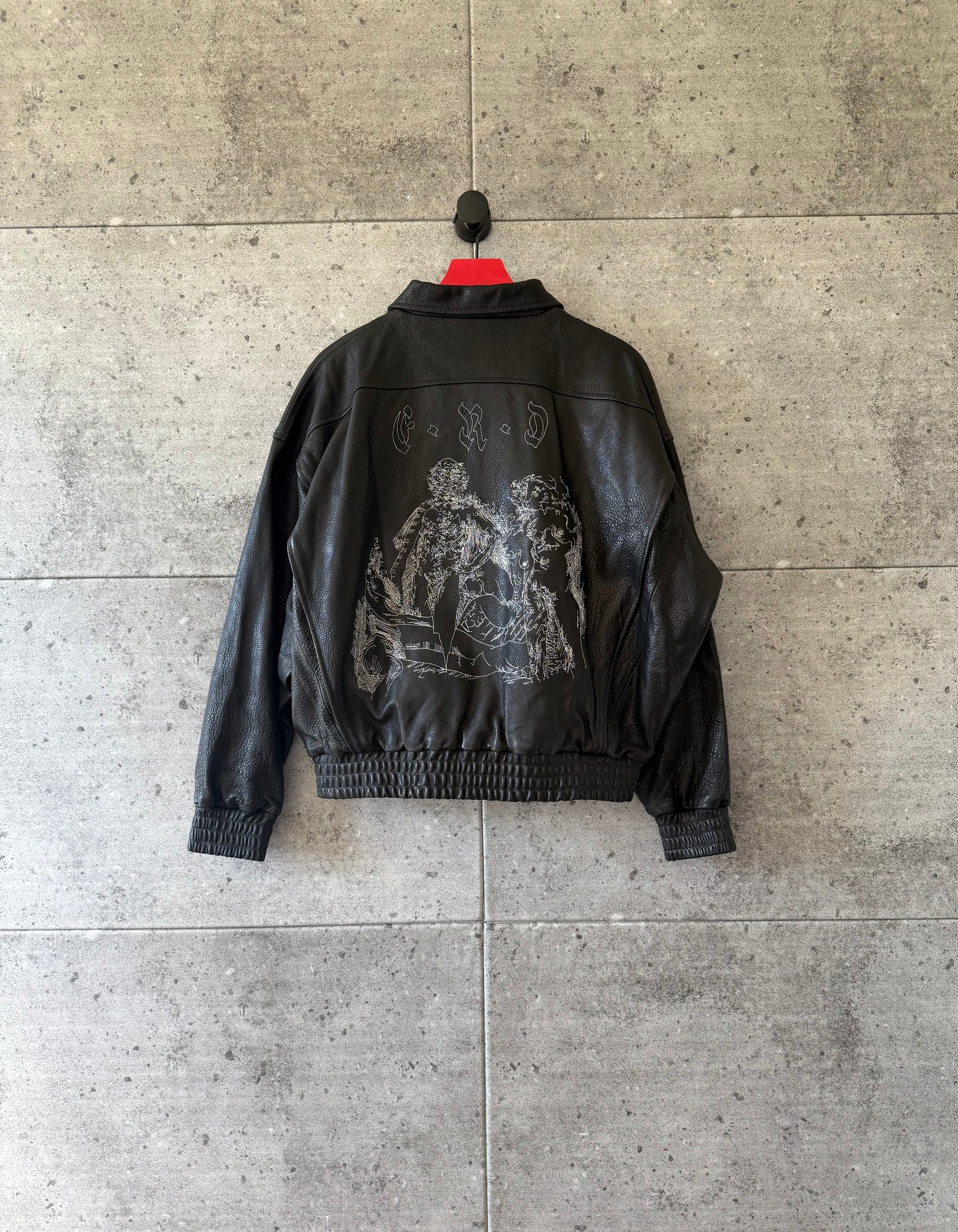 Enfants riches deprimes painters wives leather jacket