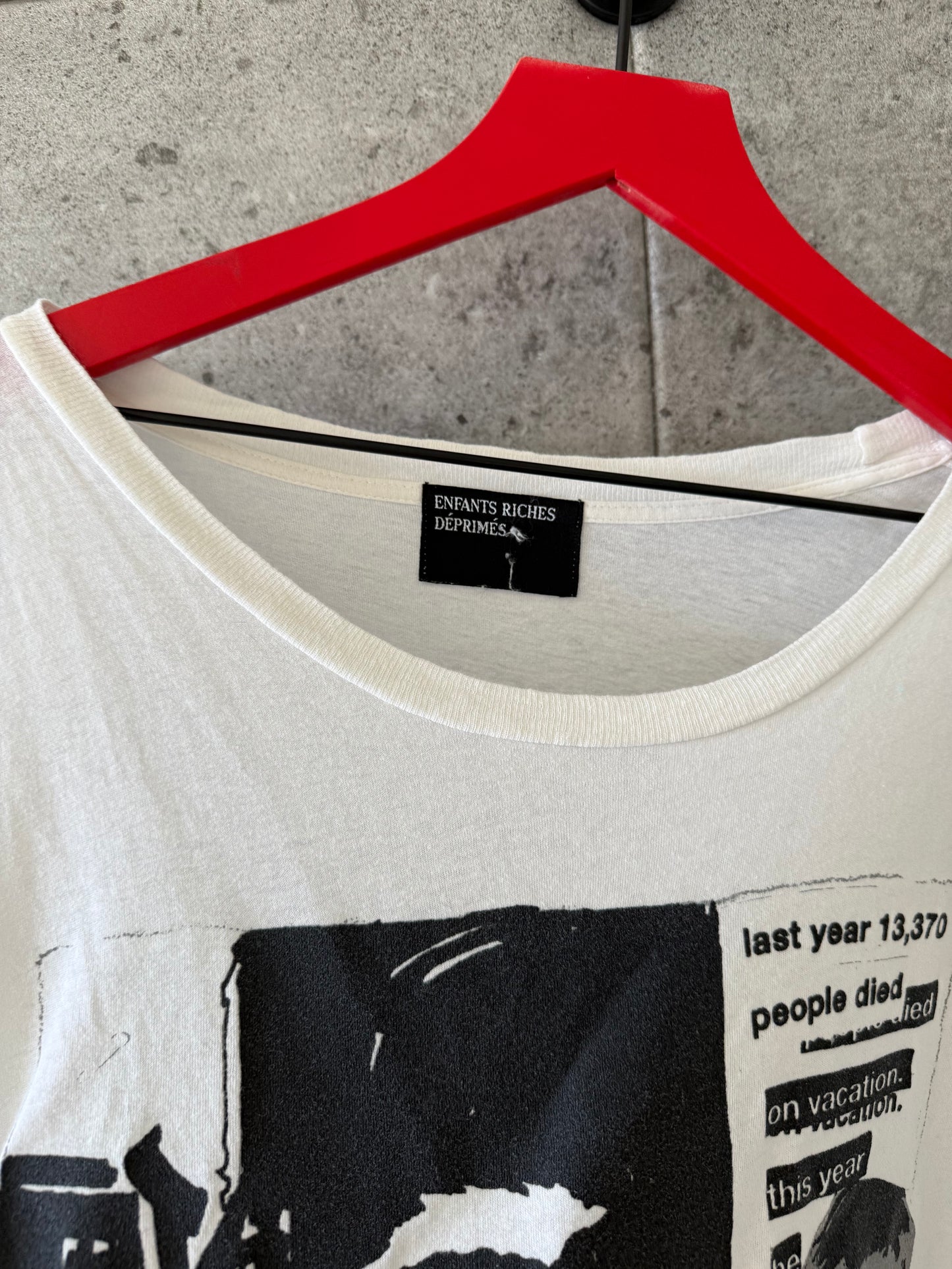 Enfants riches deprimes died on vacation t shirt