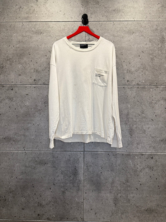 Enfants riches deprimes thrashed pocket longsleeve t shirt