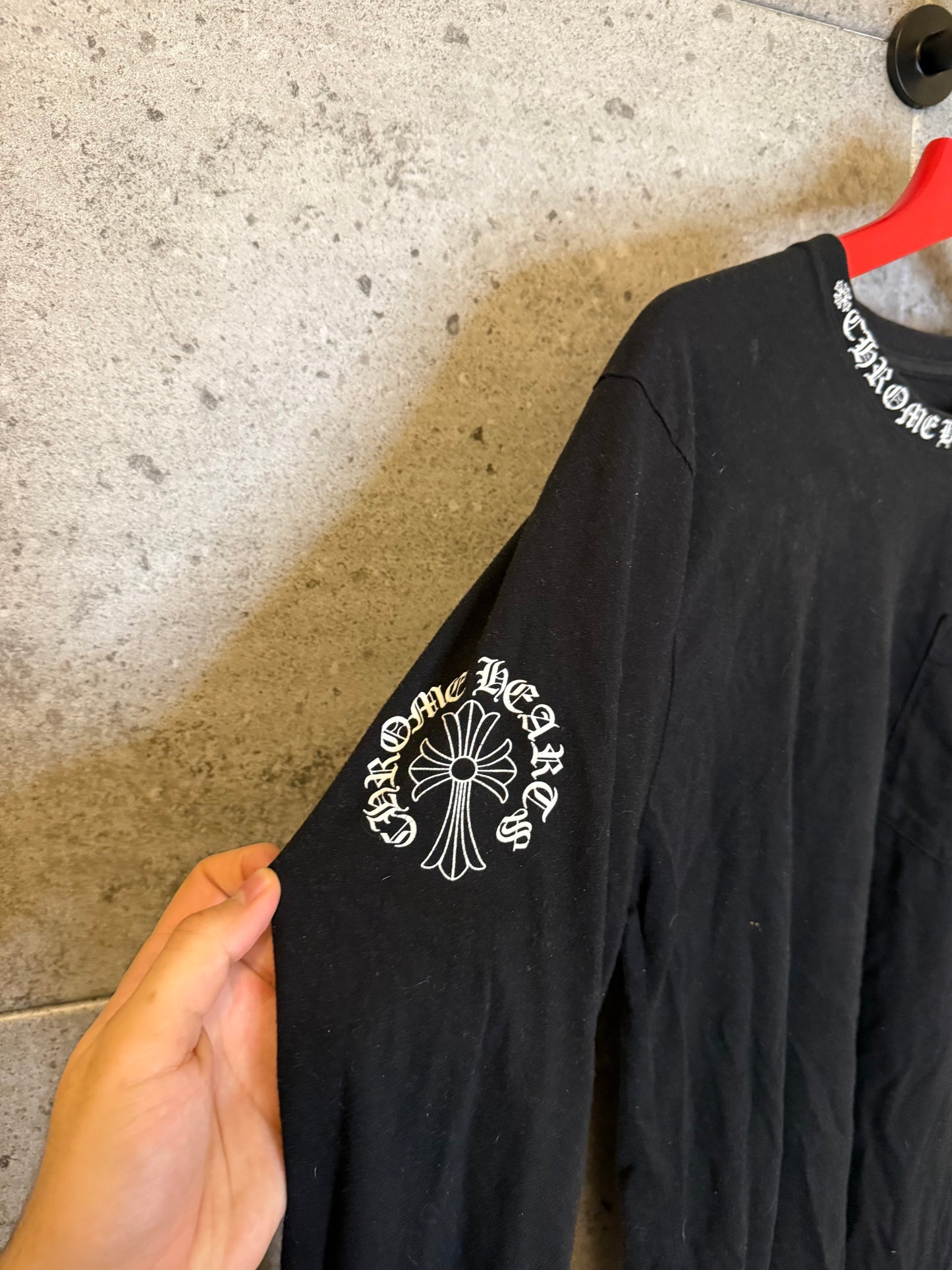 Chrome hearts cross longsleeve t shirt