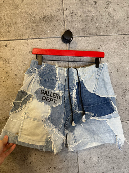 Gallery dept denim patch zuma shorts