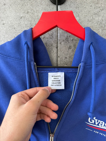 Vetements president zip up