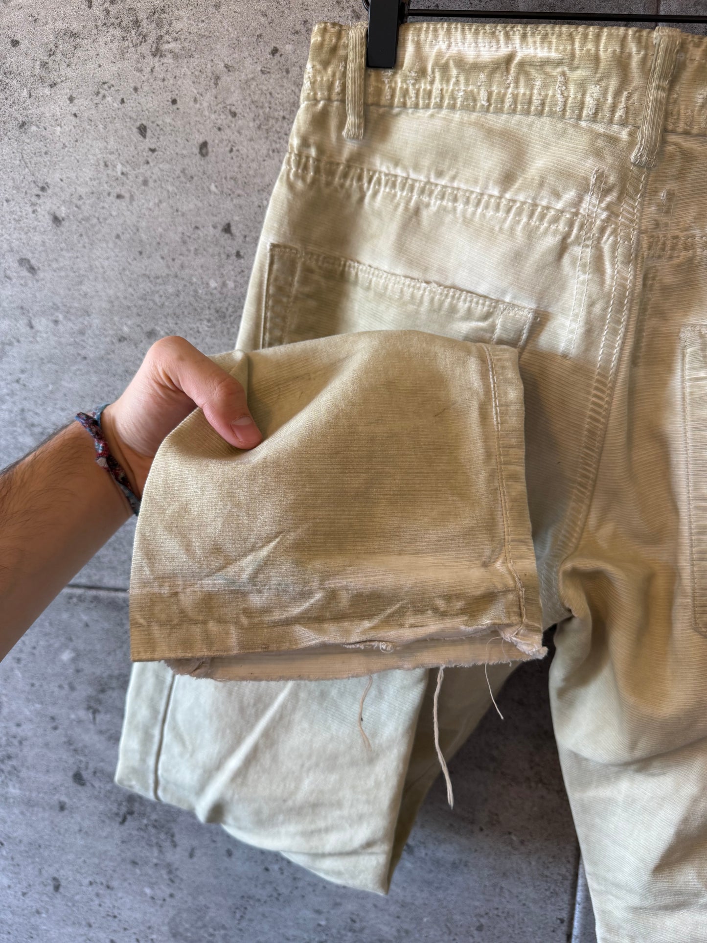 Rick owens Detroit cut corduroy pants