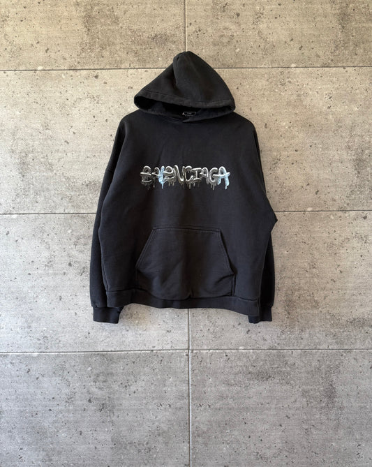 Balenciaga slime logo hoodie