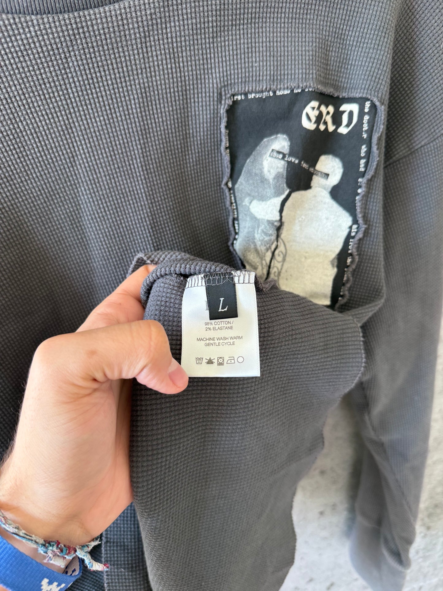 Enfants riches deprimes patch thermal longsleeve