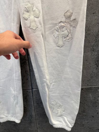 Chrome hearts cross patch sweatpants