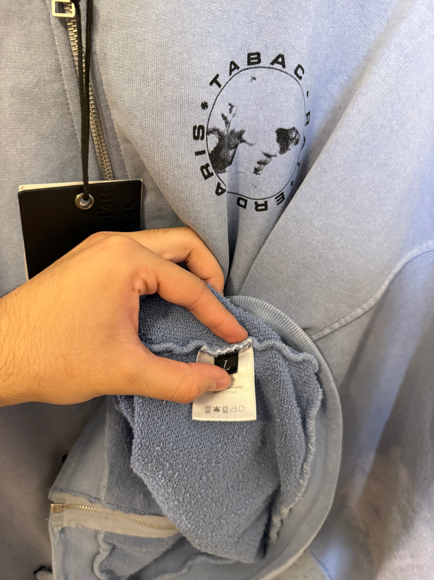 Enfants riches deprimes tabac rat zip up hoodie