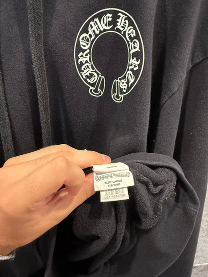 Chrome hearts floral horseshoe hoodie