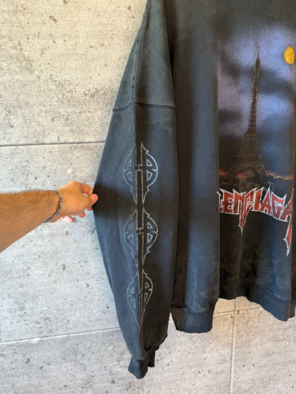 Balenciaga Paris moon hoodie